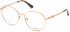 GUESS GU2812 glasses in Shiny Rose Gold