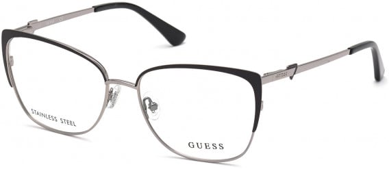 GUESS GU2814-57 glasses in Matte Black