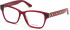 GUESS GU2823-53 glasses in Shiny Red