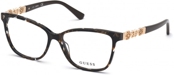 GUESS GU2832-54 glasses in Dark Brown/Other