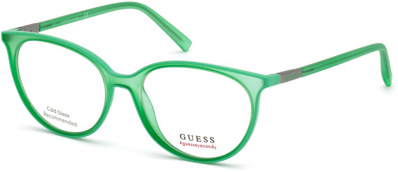 GUESS GU3056 glasses in Matte Light Green