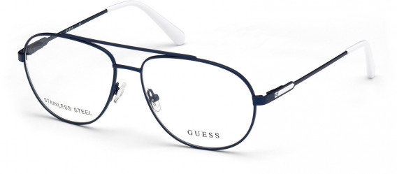 GUESS GU50004 glasses in Matte Blue