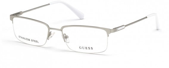GUESS GU50005-56 glasses in Matte Light Nickeltin