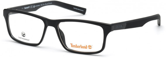 TIMBERLAND TB1666 glasses in Shiny Black
