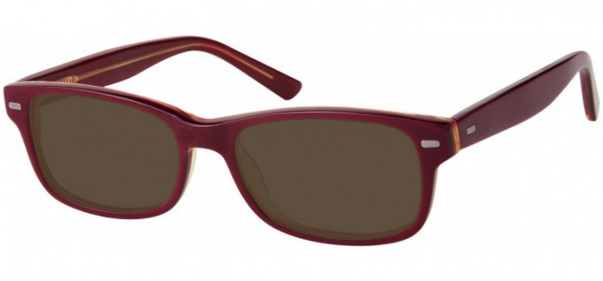Sunglasses in Burgundy