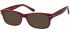 Sunglasses in Burgundy