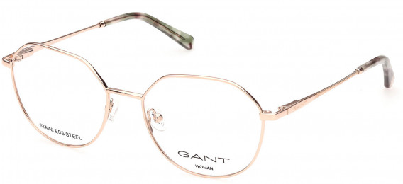 GANT GA4097 glasses in Shiny Rose Gold