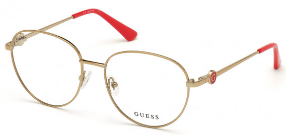 GUESS GU2756-53 glasses in Shiny Light Brown