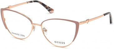 GUESS GU2813 glasses in Matte Beige