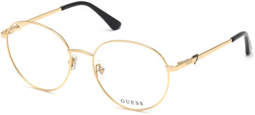 GUESS GU2812 glasses in Pale Gold