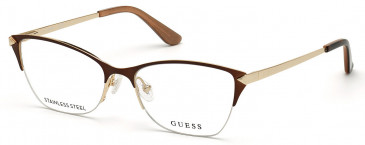 GUESS GU2777 glasses in Matte Dark Brown