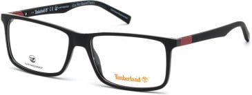 TIMBERLAND TB1650-57 glasses in Shiny Black