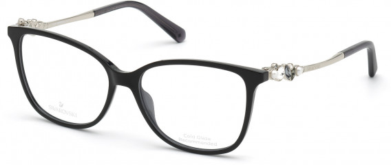 SWAROVSKI SK5367-55 glasses in Black/Other