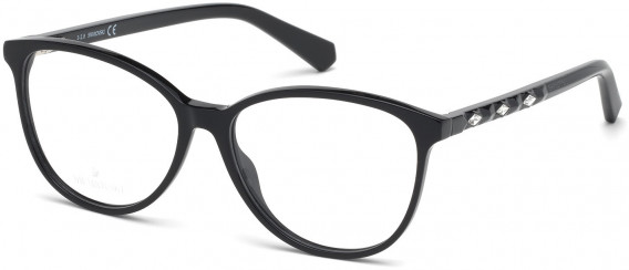 SWAROVSKI SK5301 glasses in Shiny Black