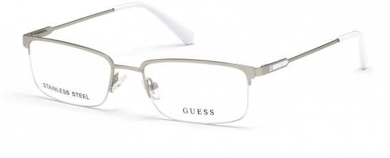 GUESS GU50005-54 glasses in Matte Light Nickeltin