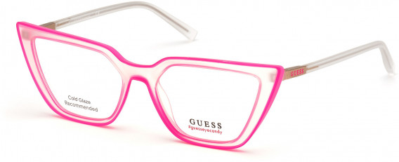 GUESS GU3057 glasses in Matte Pink