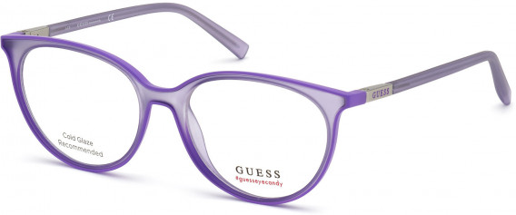 GUESS GU3056 glasses in Shiny Violet