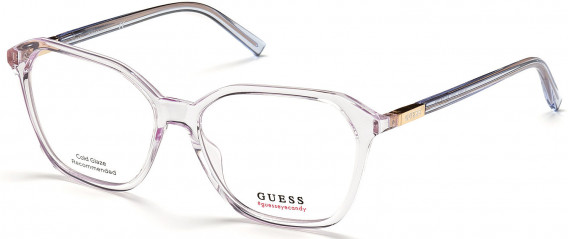 GUESS GU3052 glasses in Shiny Lilac