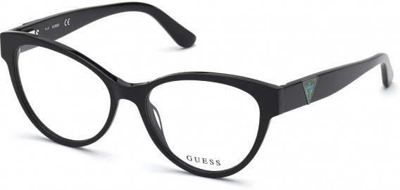 GUESS GU2826 glasses in Shiny Black