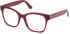 GUESS GU2821 glasses in Shiny Red