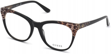 GUESS GU2819 glasses in Shiny Black