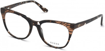 GUESS GU2819 glasses in Dark Brown/Other