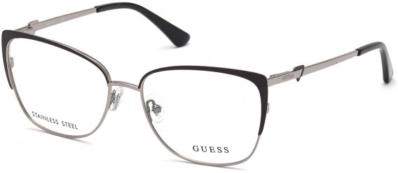 GUESS GU2814-55 glasses in Matte Black