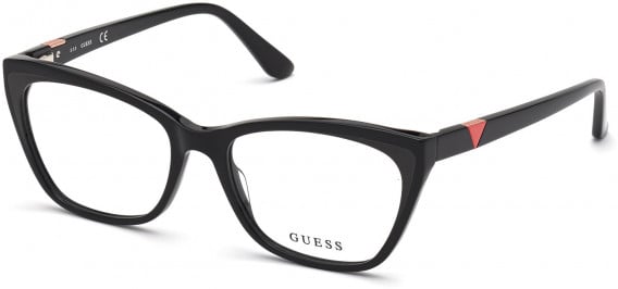 GUESS GU2811 glasses in Shiny Black