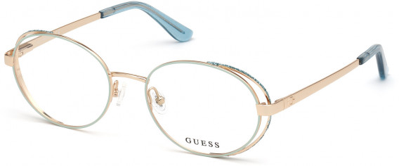 GUESS GU2794 glasses in Pink Gold