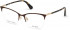GUESS GU2787-52 glasses in Matte Dark Brown