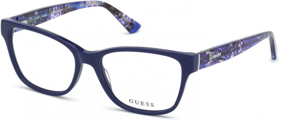 GUESS GU2781-50 glasses in Shiny Blue