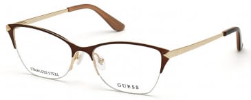 GUESS GU2777 glasses in Matte Dark Brown