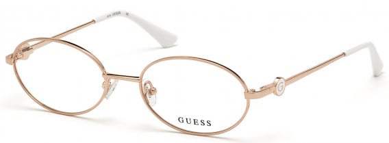 GUESS GU2758-53 glasses in Shiny Rose Gold