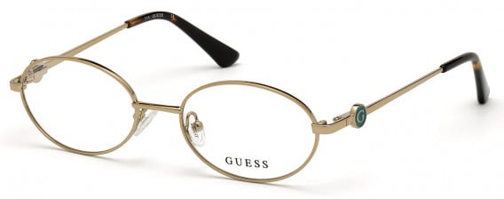 GUESS GU2758-53 glasses in Shiny Light Brown