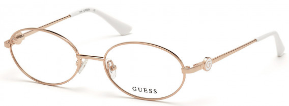 GUESS GU2758-51 glasses in Shiny Rose Gold