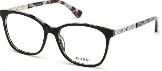 GUESS GU2743-51 glasses in Shiny Black