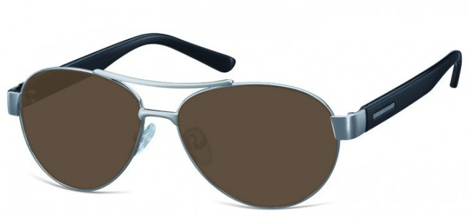 Sunglasses in Light Gunmetal