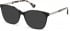 GUESS GU2743-55 sunglasses in Shiny Black