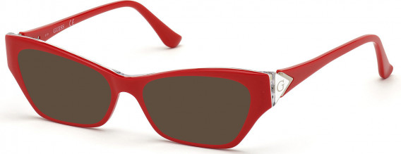 GUESS GU2747-53 sunglasses in Shiny Red