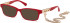 GUESS GU2785 sunglasses in Shiny Red