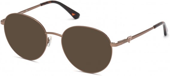 GUESS GU2812 sunglasses in Shiny Dark Brown
