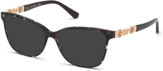 GUESS GU2832-54 sunglasses in Dark Brown/Other