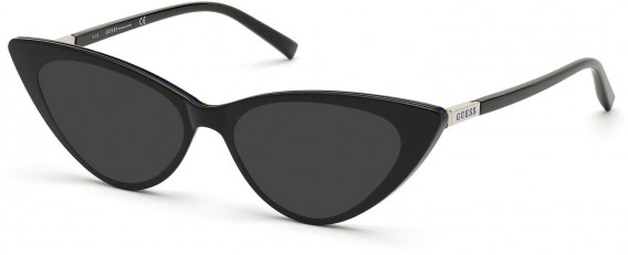 GUESS GU3051 sunglasses in Shiny Black