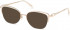 SWAROVSKI SK5307 sunglasses in Gold/Gradient Smoke