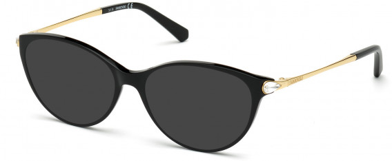 SWAROVSKI SK5349 sunglasses in Shiny Black