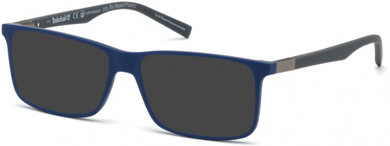 TIMBERLAND TB1650-57 sunglasses in Matte Blue