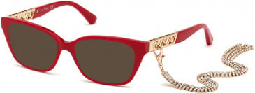 GUESS GU2784-51 sunglasses in Shiny Red