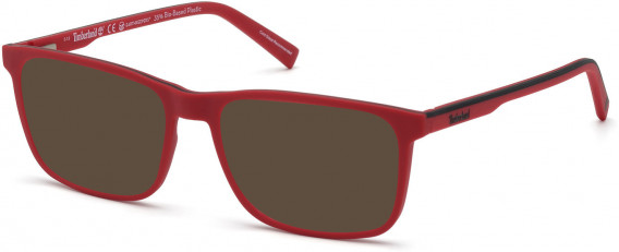 TIMBERLAND TB1654-54 sunglasses in Matte Red