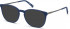 TIMBERLAND TB1670-53 sunglasses in Matte Blue