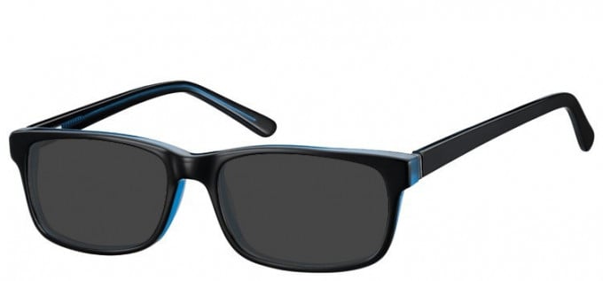 Sunglasses in Black/Blue